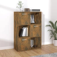 vidaXL Lagerschrank R&auml;uchereiche 60x29,5x90 cm