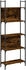 vidaXL Bücherregal 5 Böden Räuchereiche 60,5x24x166,5 cm (838865)