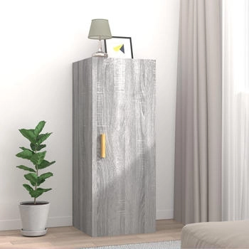 vidaXL Wandschrank Grau Sonoma 34,5x34x90 cm (817439)