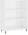 vidaXL Bücherregal Hochglanz-Weiß 69,5x32,5x90 cm (828342)