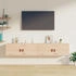 vidaXL Wandschränke 2 Stk. 80x30x30 cm Massivholz Kiefer (818376)