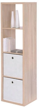 Freiraum Raumteilerregal Mareen 38x141x33 cm Sonoma-Eiche