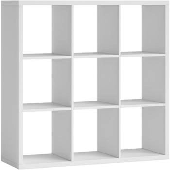 CarryHome Raumteiler Style weiß 112x112x38 cm