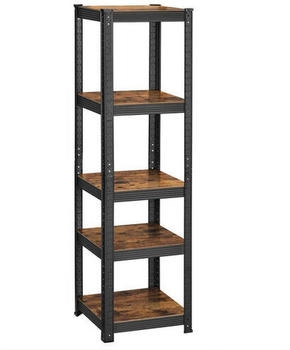 BOXXX Standregal Braun Vintage 4 Fächer 37x150x37 cm