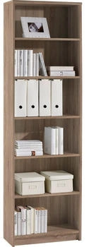 Livetastic Regal Eiche 5 F&auml;cher 60x202x28 cm