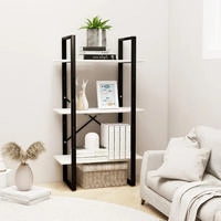 vidaXL Standregal Wei&szlig; 60x30x105 cm Massivholz Kiefer