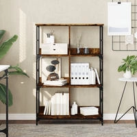 B&uuml;cherregal R&auml;uchereiche 78,5x33x117,5 Cm Holzwerkstoff Vidaxl