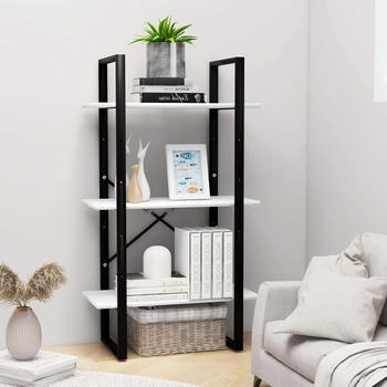 vidaXL Lagerregal Wei&szlig; 60x30x105 cm (806507)