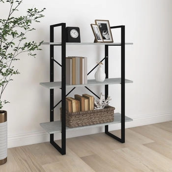 vidaXL B&uuml;cherregal Grau Sonoma 80x30x105 cm (821316)