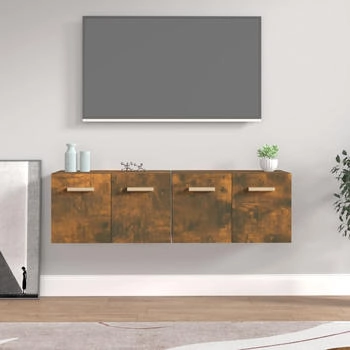 vidaXL Wandschr&auml;nke 2 Stk. R&auml;uchereiche 60x36,5x35 cm (3115633)