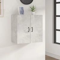 Vidaxl Wall Cabinet Concrete Grey 60x31x60 Cm Engineered Wood