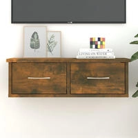 vidaXL Wandschrank R&auml;uchereiche 60x26x18,5 cm Holzwerkstoff