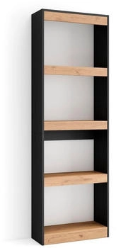 Skraut Home B&uuml;cherregal Bibliothek, Bookshelf, Bookcase, 60x186x25cm
