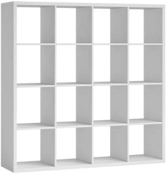 CarryHome Raumteiler Style weiß 147x147x38 cm