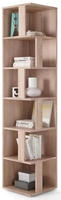 BEGA OFFICE Eckregal "Corner Shelf" mit 6 offenen F&auml;cher, 37,5x37,5x186 cm