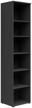 CarryHome Regal Graphit 5 F&auml;cher 45x195x40 cm