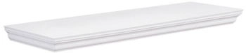 CarryHome Wandboard weiß 60x3,8x19,5 cm