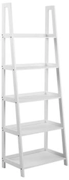 CarryHome Regalelement weiß 5 Fächer 63x180x40 cm