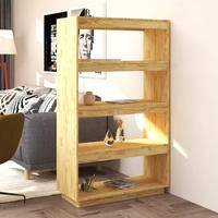 vidaXL B&uuml;cherregal/Raumteiler 80x35x135 cm Massivholz Kiefer