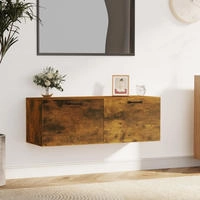 vidaXL Wandschrank R&auml;uchereiche 100x36,5x35 cm Holzwerkstoff