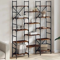 vidaXL B&uuml;cherregal R&auml;uchereiche 127,5x28,5x172,5 cm Holzwerkstoff