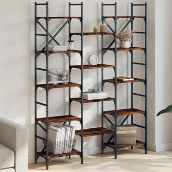 vidaXL B&uuml;cherregal R&auml;uchereiche 127,5x28,5x172,5 cm (838870)