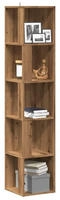 vidaXL Eckregal Artisan-Eiche 33x33x165 cm Holzwerkstoff