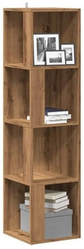 vidaXL Eckregal Artisan-Eiche Holzwerkstoff (856723)