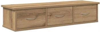 vidaXL Wandschrank Artisan-Eiche 88x26x18,5 cm Holzwerkstoff (855861)