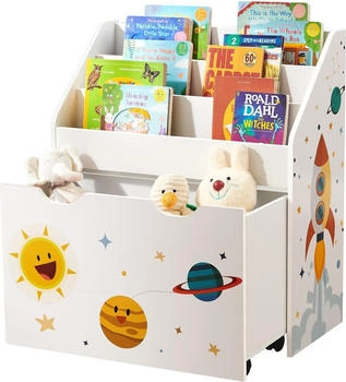 M&ouml;bel Kraft Kinderregal wei&szlig; (GKR41WT)