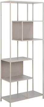 Actona Seaford Regal Grau 77x35x185 cm mit 5 Böden (108323)