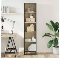 vidaXL B&uuml;cherregal Sonoma-Eiche 40x35x170,5 cm Holzwerkstoff