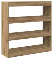 vidaXL B&uuml;cherregal Artisan-Eiche 100 x 30 x 103 cm Holzwerkstoff