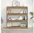 vidaXL Bücherregal Artisan-Eiche 100x30x103cm Holzwerkstoff (862725)