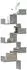 vidaXL Wand-Eckregal Betongrau 45x45x147cm Holzwerkstoff (852639)