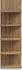 Forte Lewisville Standregal 5 Böden, Secret Grey/Valencia Eiche, 60x194,6x29,6cm (14763407-0)