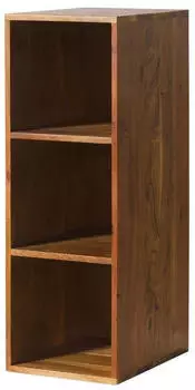 Massivmoebel24 Montreal 135 Würfelregal Akazie 30x40x86cm natur lackiert (09-350-683-2135)