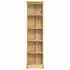vidaXL Corona Bücherregal Massivholz Kiefer 46x20x170cm