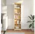 vidaXL Corona Bücherregal Massivholz Kiefer 46x20x170cm