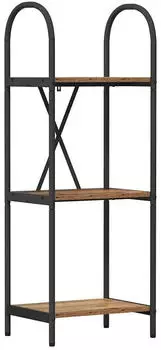 vidaXL B&uuml;cherregal Holzwerkstoff Altholz-Optik 40x30x109cm (879939)