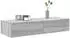 vidaXL Wandregal mit Schubladen Grau Sonoma 100x36x19cm Holzwerkstoff (859991)