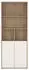 INOSIGN Sign Standregal mit 2 Türen, 4 Einlegeböden, Jackson Hickory/Weiß, 80x205x34cm