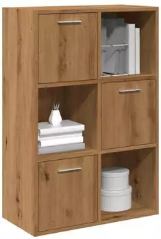 vidaXL B&uuml;cherregal Artisan-Eiche Holzwerkstoff 60,5x30x90cm (855971)
