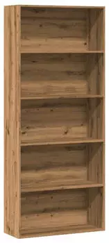 vidaXL B&uuml;cherregal Holzwerkstoff 80x30x189cm Artisan-Eiche (3314677)