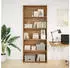 vidaXL Bücherregal Holzwerkstoff 80x30x189cm Artisan-Eiche (3314677)