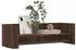 vidaXL Wandregal Braun Eichen-Optik 100x35x30,5cm Holzwerkstoff (848464)