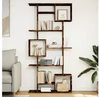 vidaXL B&uuml;cherregal R&auml;uchereiche 92x29x188 cm Holzwerkstoff