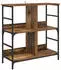 vidaXL Regal Altholz-Optik 78,5x33x82cm Holzwerkstoff