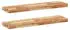 vidaXL Schweberegale 2er-Set 100x20x4cm Akazien-Massivholz Ölbehandelt (3279588)