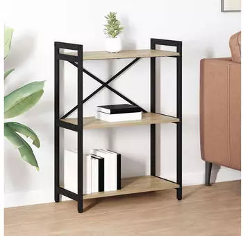 vidaXL B&uuml;cherregal Sonoma-Eiche 60x30x85cm Holzwerkstoff